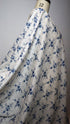 Liberty Fabrics & Bridgerton ~ 'Amelie Luise' Blue & White | Tana Lawn™ *Remnant 4.2m Was $250 Now $199